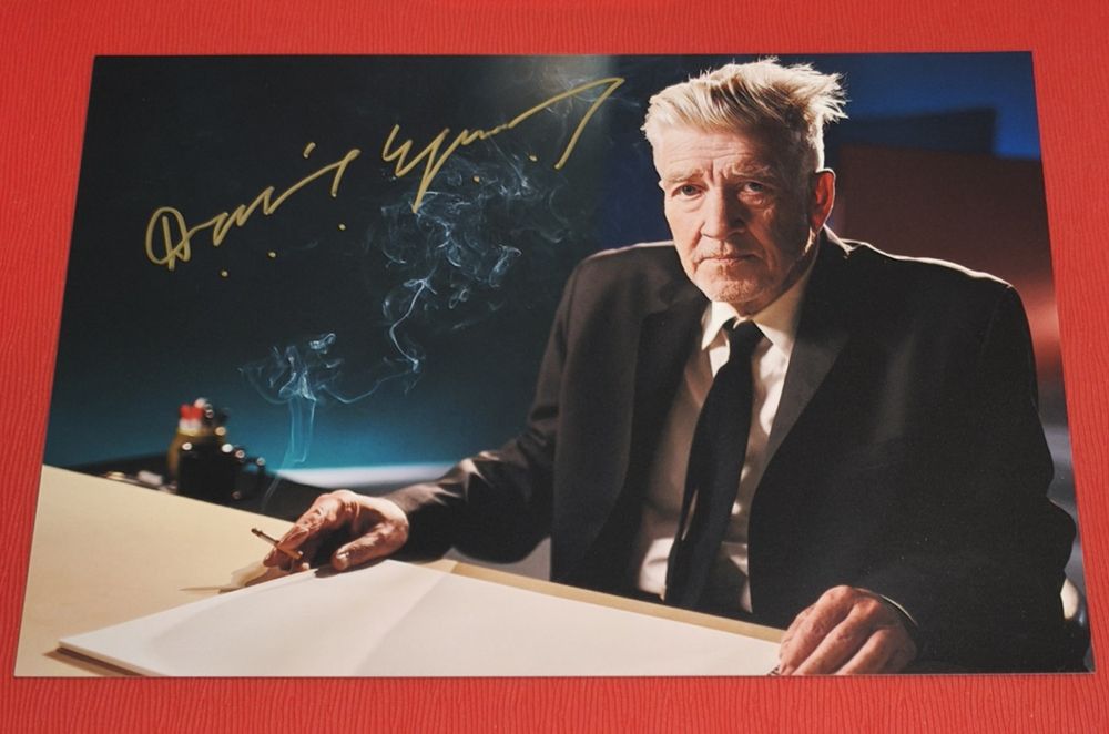 Автограф Дэвида Линча. David Lynch. Твин Пикс. ОРИГИНАЛ!