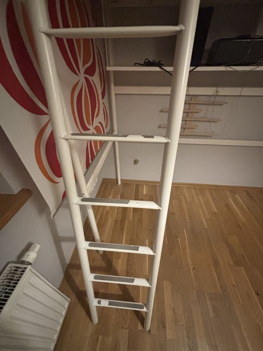 Łóżko  białe Ikea