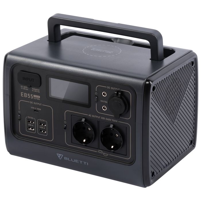 Bluetti eb 55 портативна станція