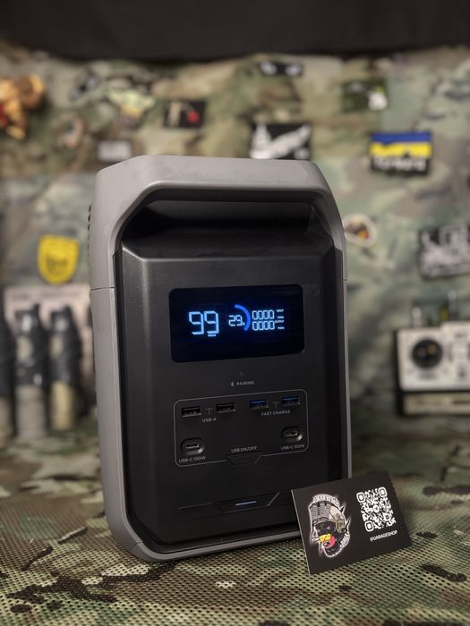 EcoFlow Delta 3 1500 Німечинна, в пломбах, європейські розетки!