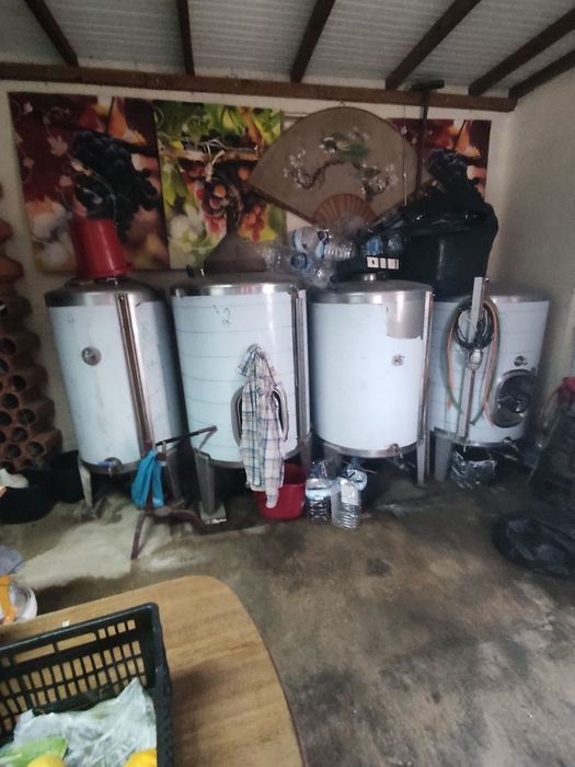 Cubas de inox para vinho