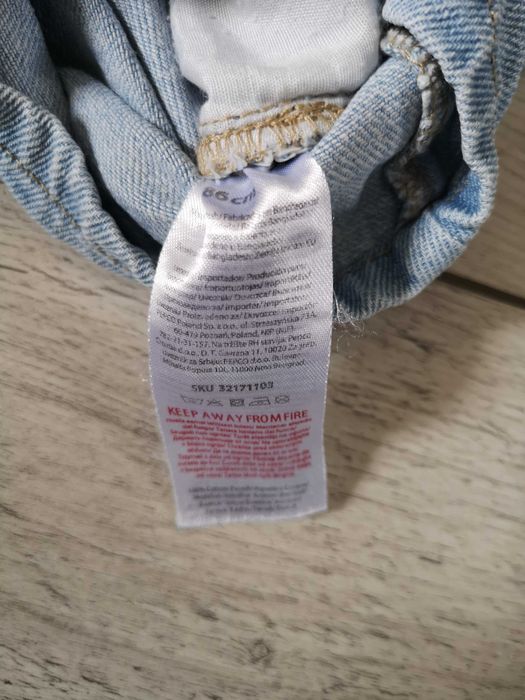 Ogrodniczki jeansowe 86