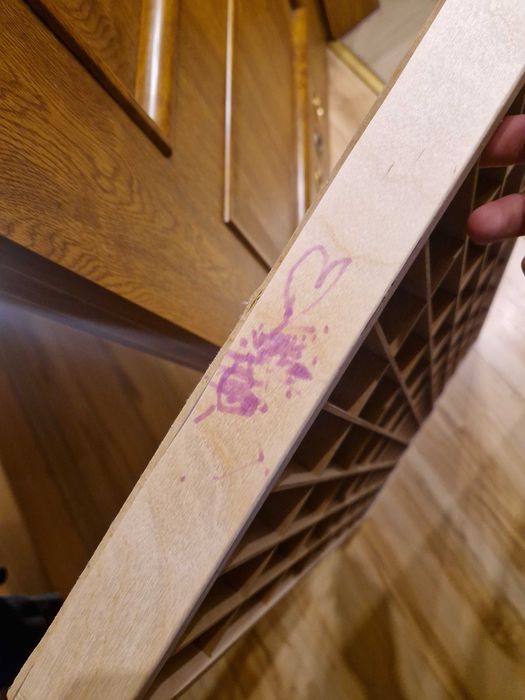 Półka na Hot Wheels z 80 miejscami