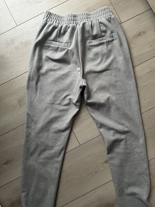 Твідова спідничка в гусячу лапку S, теплі брюки