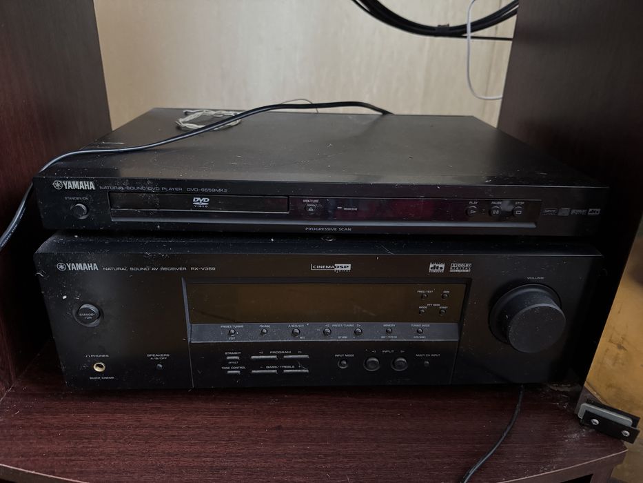Ресивер усилитель Yamaha RX-V359 yamaha dvd-s559mk2 плеер