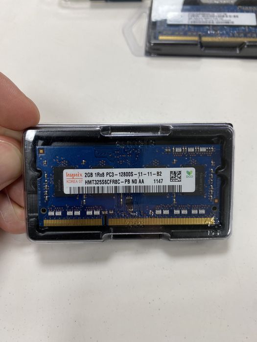 Оперативна памʼять DDR3 2gb 1600 МГц 1gb 1333 МГц