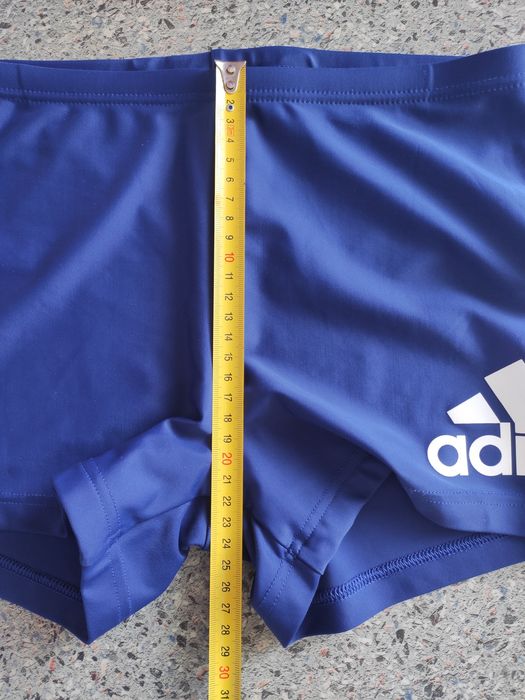 Темно-синие Плавки-боксеры Оригинал  Adidas, размер  M ( наш 46–48)
