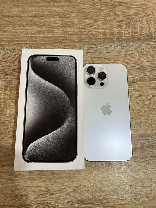 Айфон 15 pro max 256 фізична сім