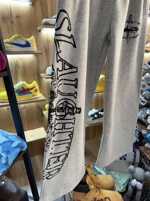 Штани Широкі Corteiz CRTZ x Slaughter Gang Pants Grey
