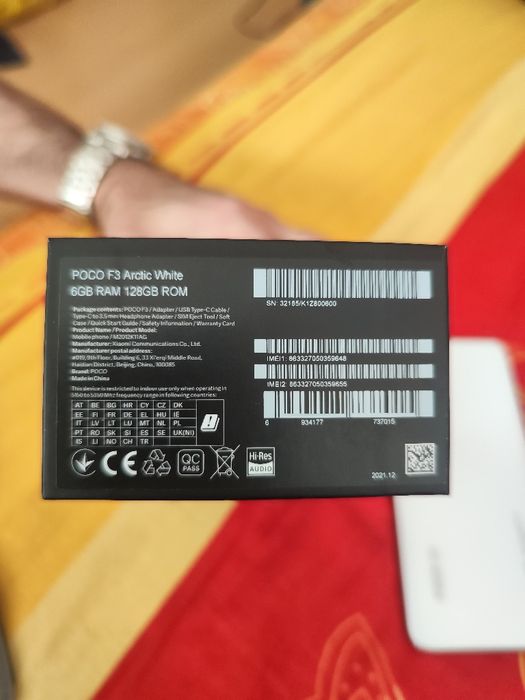 Xiaomi Poco F3 6+2/128 GB,