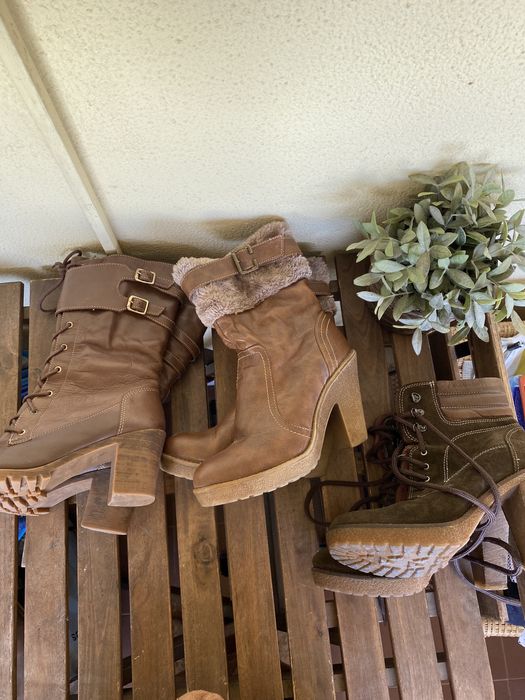 Botins vários em pele, 39