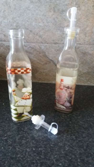 Galheteiro em vidro