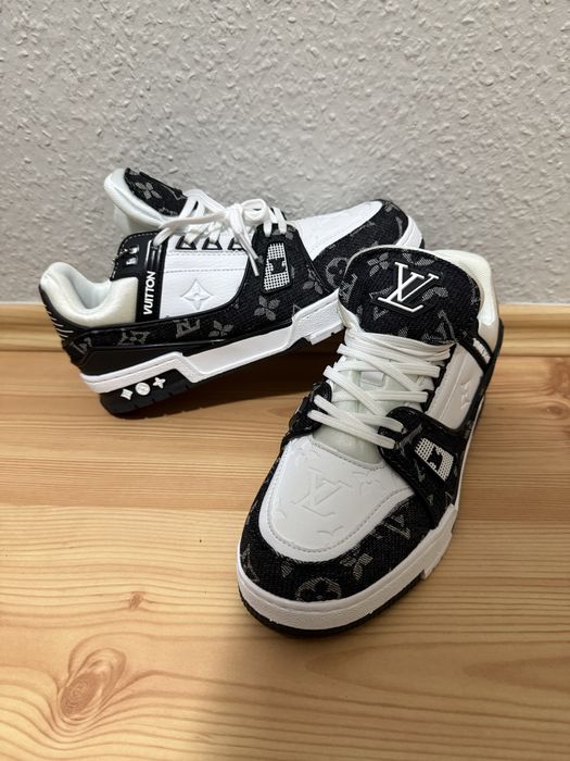 Buty LV trainer nowe nie uzywane czarno biale