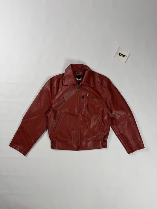 Куртка шкіряна Enfants Riches Deprimes ERD Червона