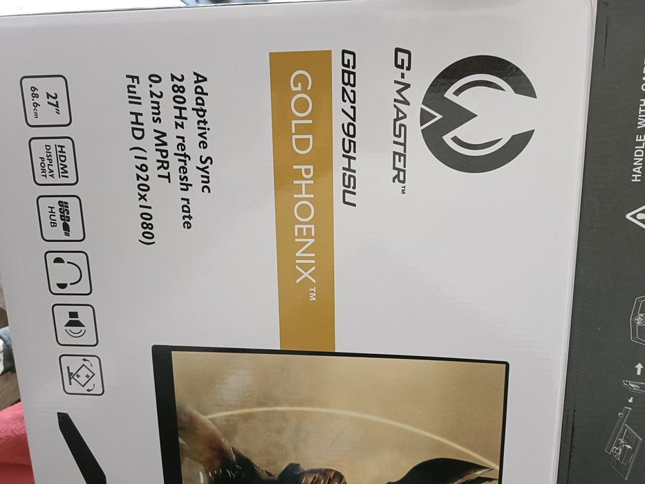 iiyama G-MASTER GB2795HSU-B1 27" 280 Hz 0,2 ms – gwarancja, pudełko