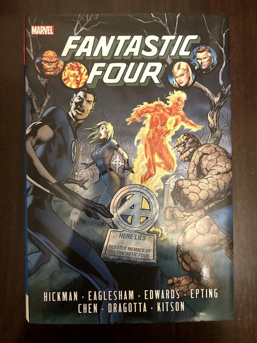 Fantastic Four Omnibus HC By Jonathan Hickman (2013 Marvel)