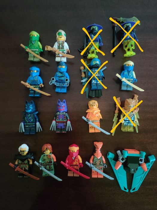 Lego Ninjago minifigurki