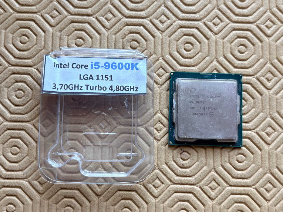 Processador intel core i5-9600K 9ªGeraçâo Socket 1151