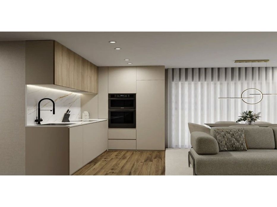 Apartamento T1+1 com varanda e garagem em novo empreendimento no Al...