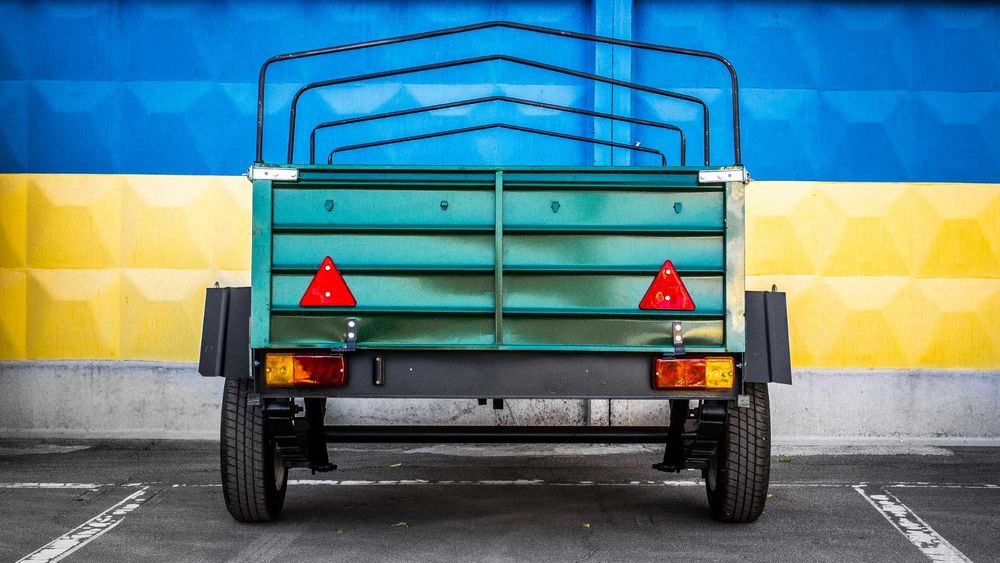 Новий причіп Дніпро-150 (150х130х35)-Кременчуцького заводу