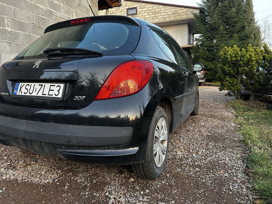 Pegout 207 po stluczce