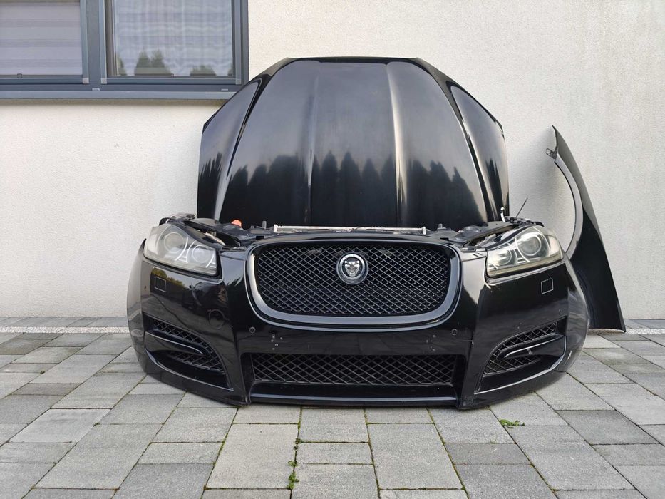 Przód Zderzak Lampy Pas Przedni Komplet Maska Jaguar XF-R X250 Lift EU
