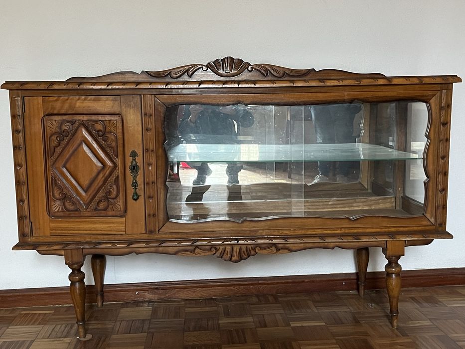 Cristaleira de vidro