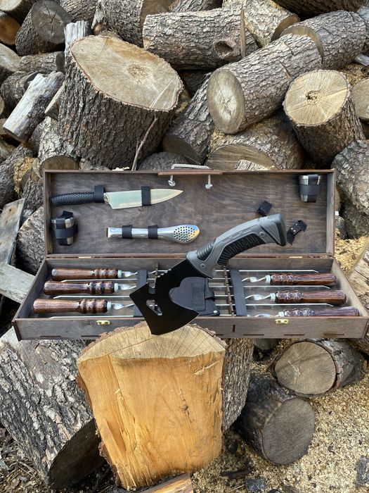 Набір шампурів на подарунок Чоловіку