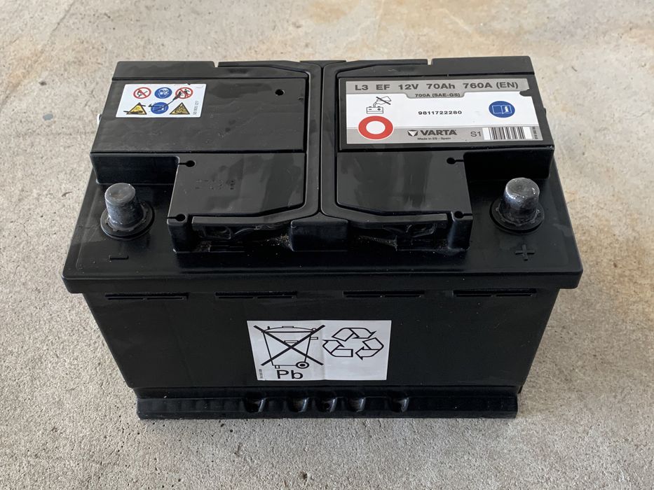 Bateria Varta A4/H15 105Ah L3 WEBER MotorCell Optima Nissan 4 Jantes 16” BBS Montreal 5x100 VW Carregador