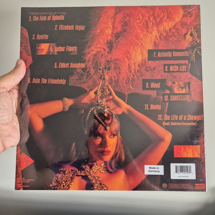 Taylor Swift  - The Life of a Showgirl  - Vinil