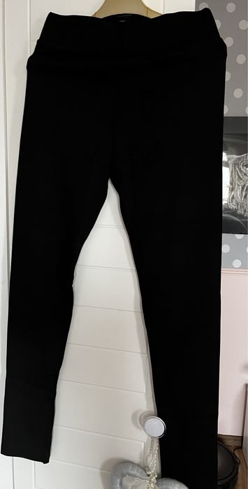 Legginsy czarne klasyczne _premium _M