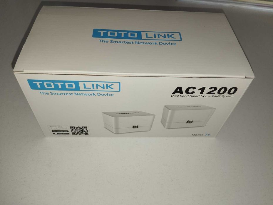 Router Totolink T6 AC1200 2szt. Biały