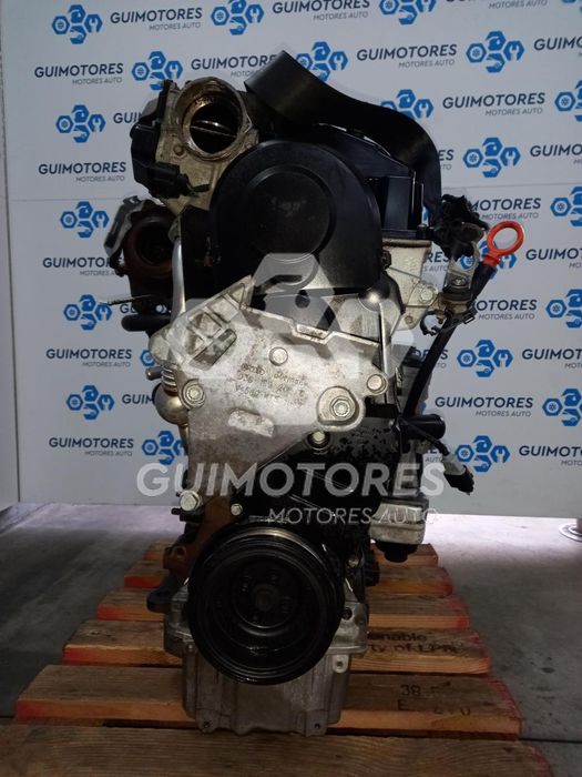 MOTOR VOLKSWAGEN TOURAN 1.9TDI 105CV, REF: BLS