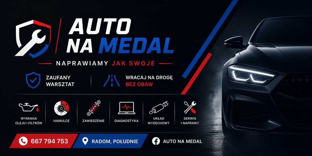 Auto na Medal – Mechanika pojazdowa | Naprawy i serwis aut