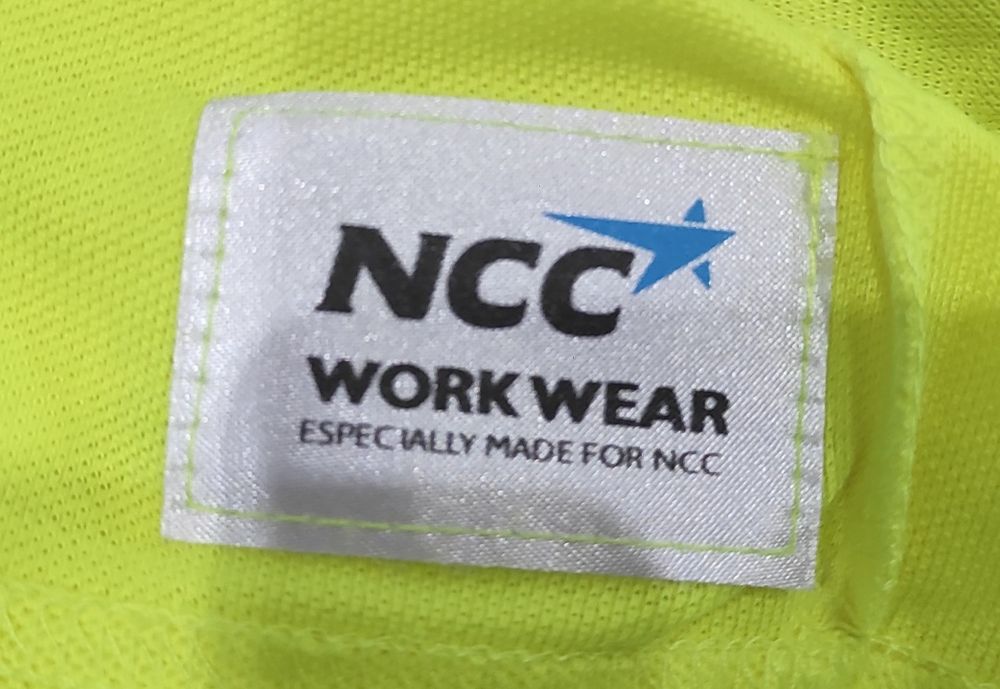 Nowa robocza certyfikowana koszulka polo NCC w rozm. L (B5)