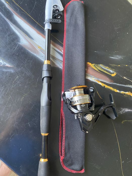 Вудилище JSFUN з спінінговою катушкою Rooblinos