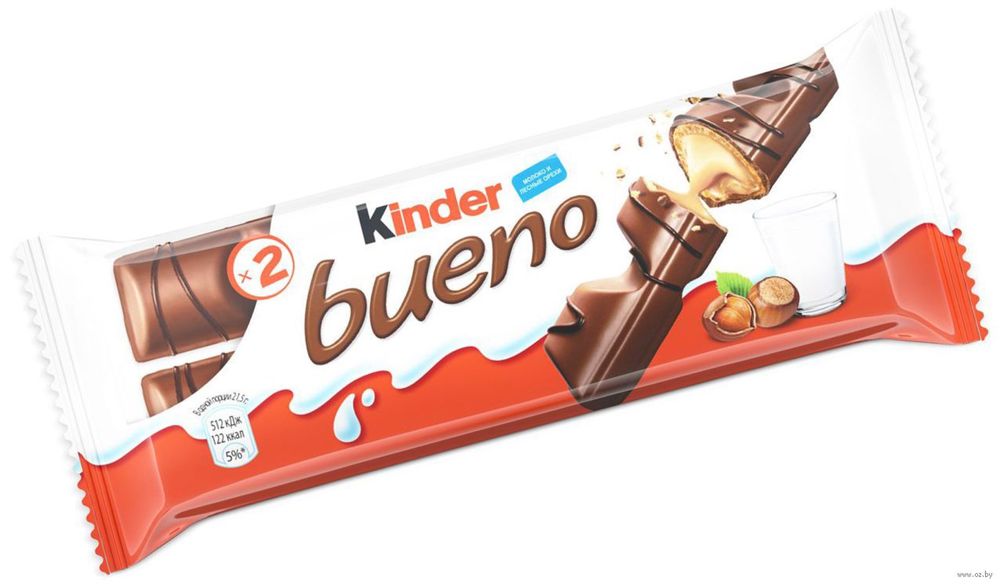 Батончик Kinder Bueno (Киндер Буэно)