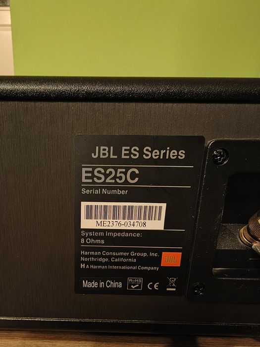 Kolumna centralna  JBL ES25C