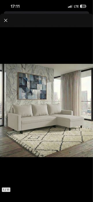 Narożnik Rozkładany Oslo 215x131cm