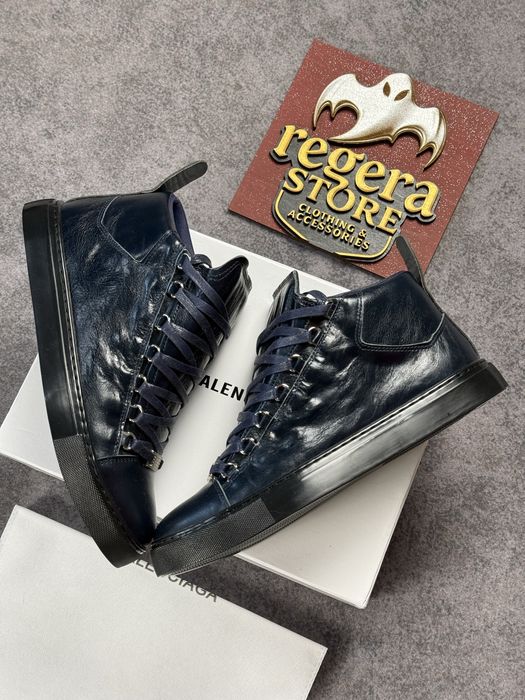 Кеды Balenciaga Arena High кроссовки баленсиага арена Luxury Opium Style⁠ Archive Streetwear⁠ fashion, кеди шкіряні, кеды кожаные, высокие кроссовки