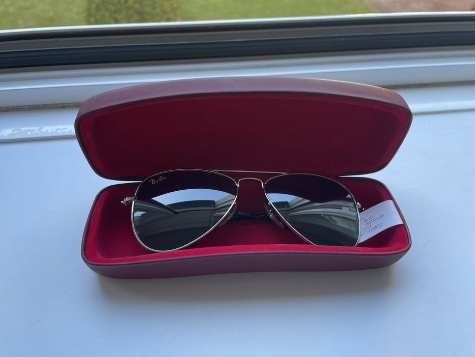 Óculos de sol Ray-Ban para criança prateados