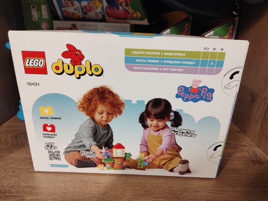 LEGO 10431 Duplo - Ogród i domek na drzewie Peppy - Świnka Peppa