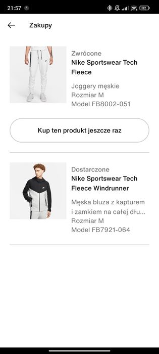 Bluza NIKE Tech Fleece Windrunner