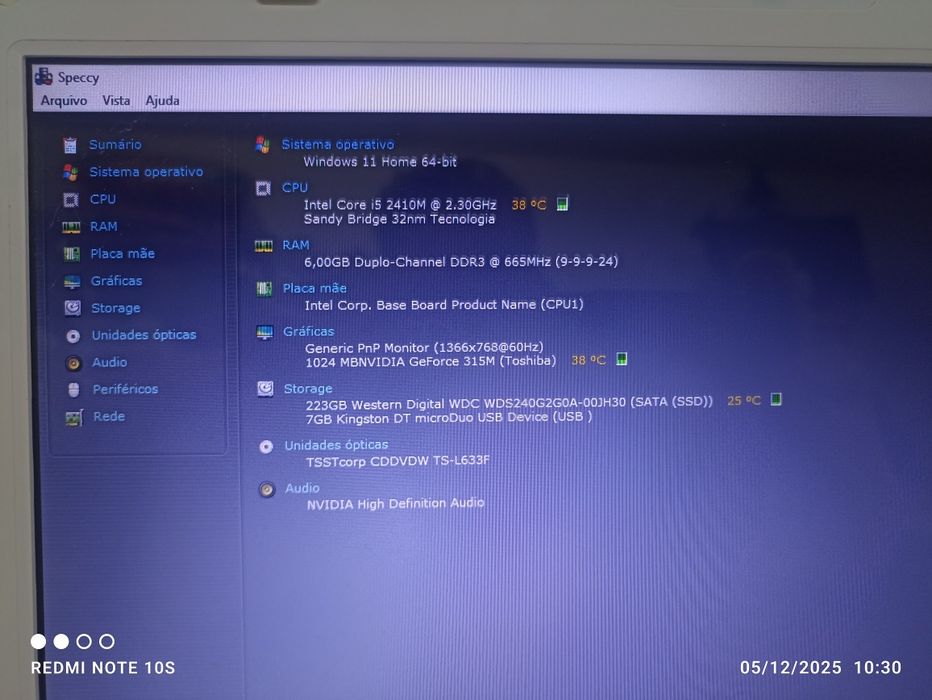 Toshiba Satélite L735-11R