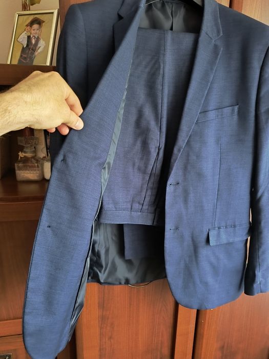 Garnitur H&M r. 52 skinny fit