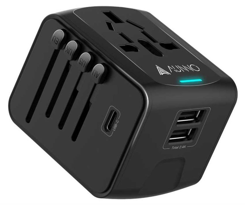 AUNNO międzynarodowy adapter podróżny
