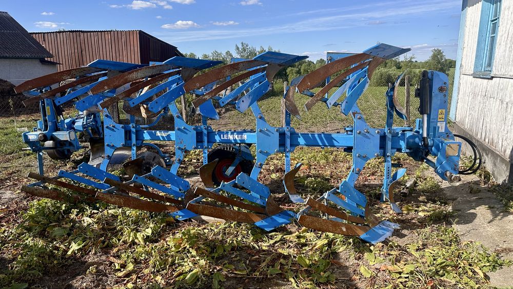Lemken europal 7 n100 оборотний 4+ кукурудзяний полосовий