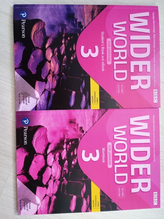 Wider world 3 НУШ second edition students book workbook