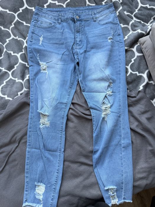 Spodnie jeansowe rozm XXL