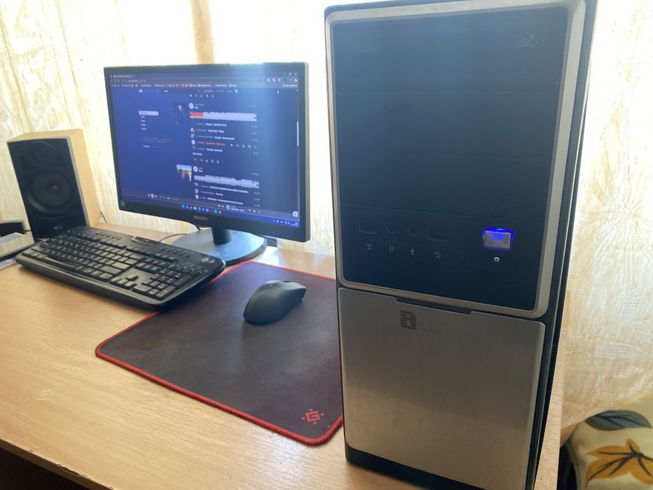 Продам пк, або обмін. ryzen 5 5500 4.2Ггц rtx 2060 6gb ram 16gb 3400